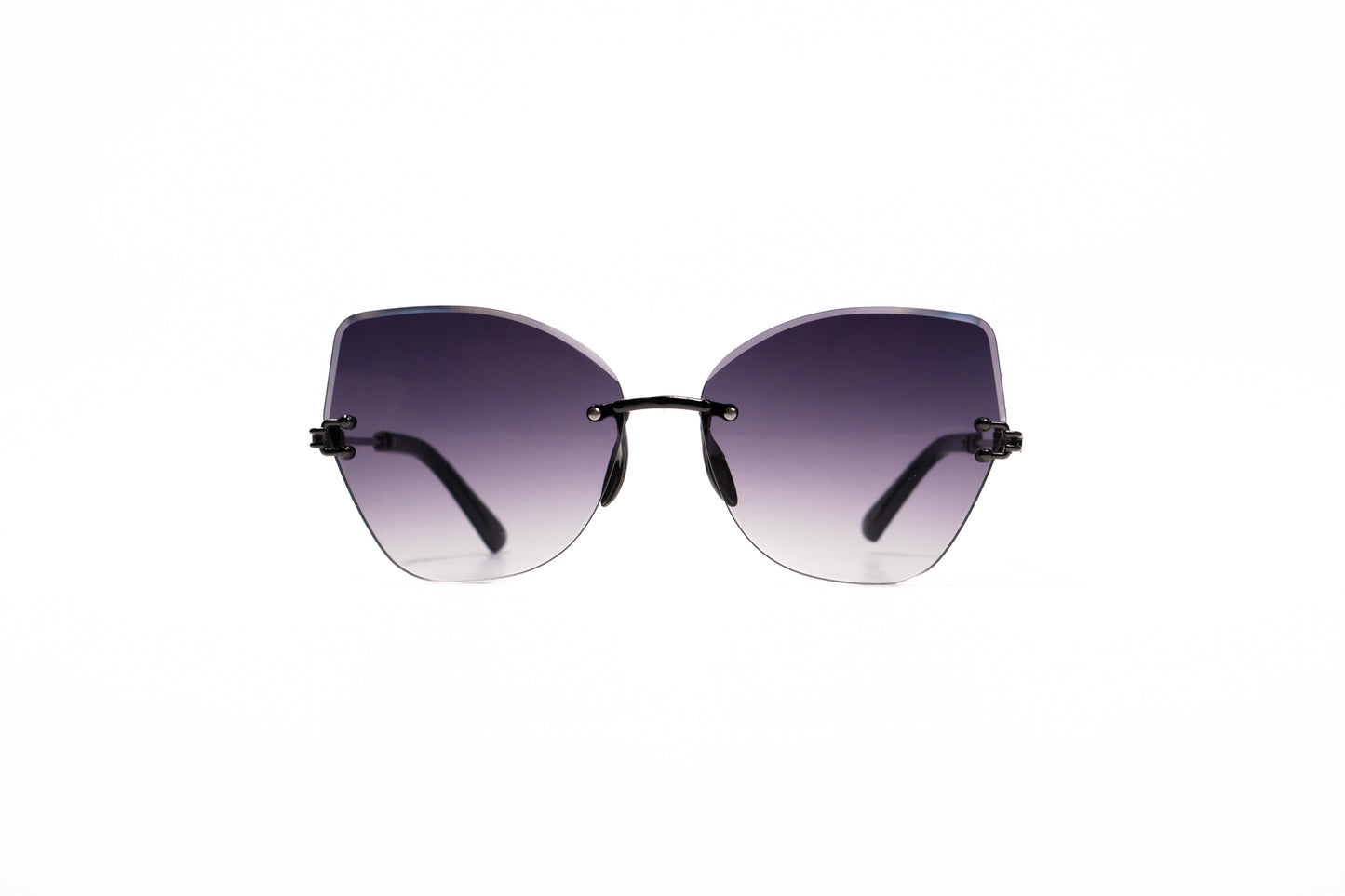 647. Celebrity Rimless diamond cut UV400 Retina protected cooling glass