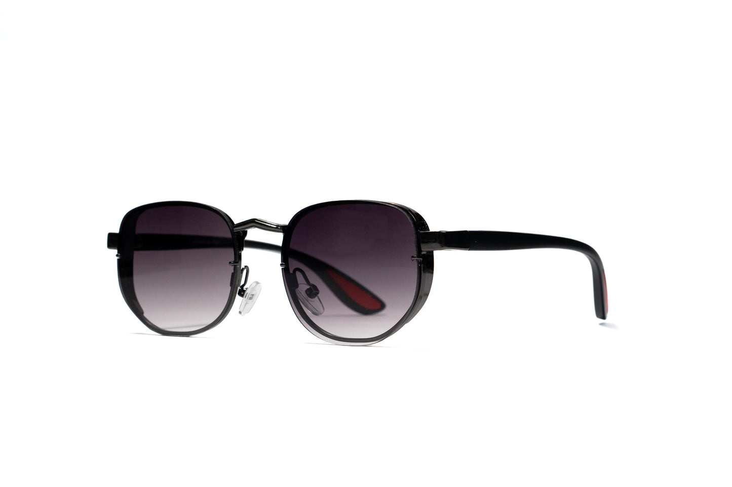 757. Men’s metal rimless Sunglass UV400 Retina protected cooling glass