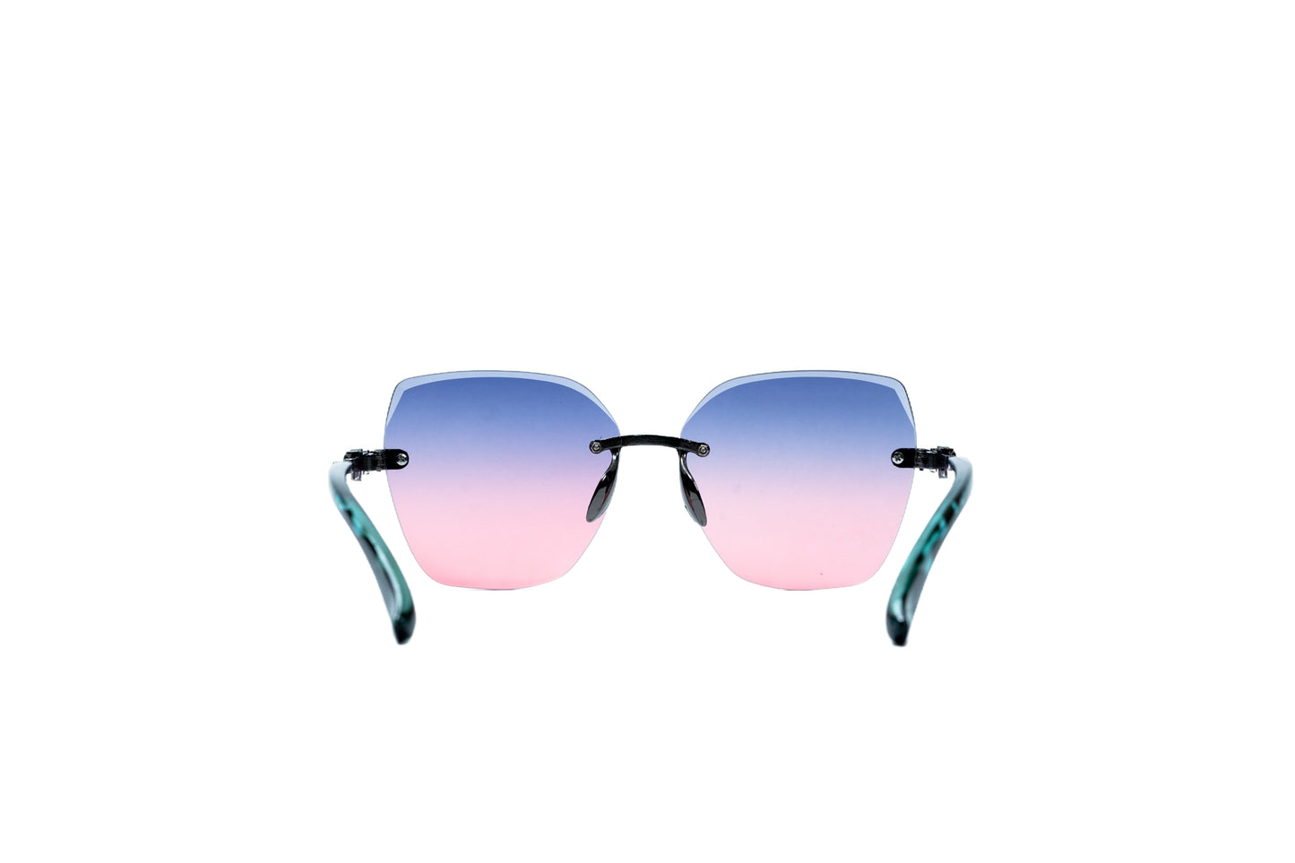 315. Celebrity Rimless diamond cut UV400 Retina protected cooling glass