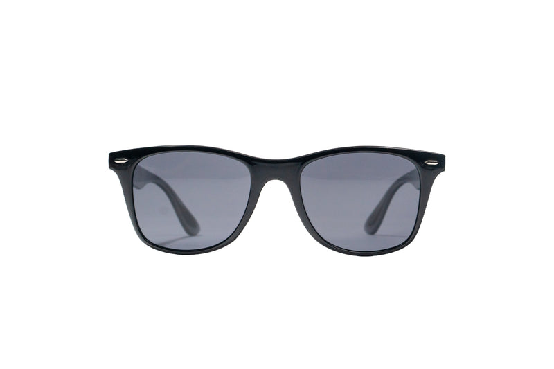 Q69. Men’s glossy black Polarised Sunglasses, UV400 Retina Protection,Cooling Shield