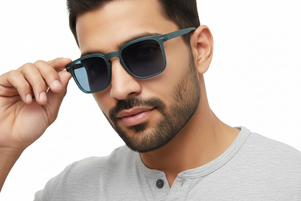 K165c. Men’s Celebrity sunglass UV400 Retina protected cooling glass