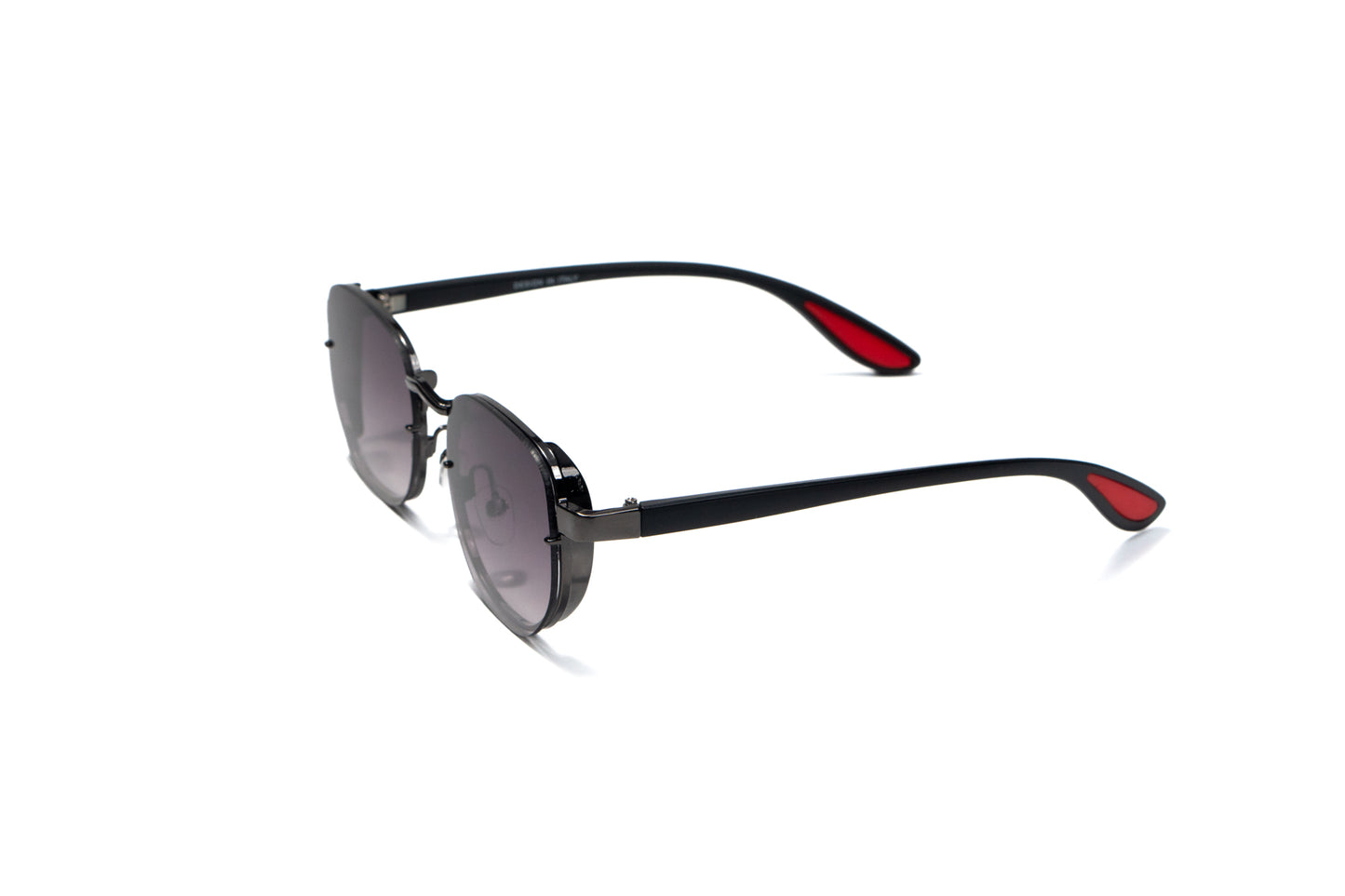 757. Men’s metal rimless Sunglass UV400 Retina protected cooling glass