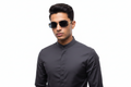 U116G. Unisex metal trendy Sunglasses, UV400 Retina Protection,Cooling Shield