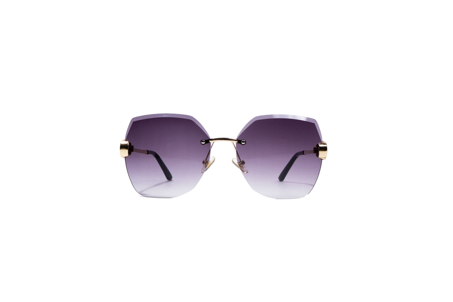 Q37D. Premium Rimless sunglass UV400 Retina protected cooling glass