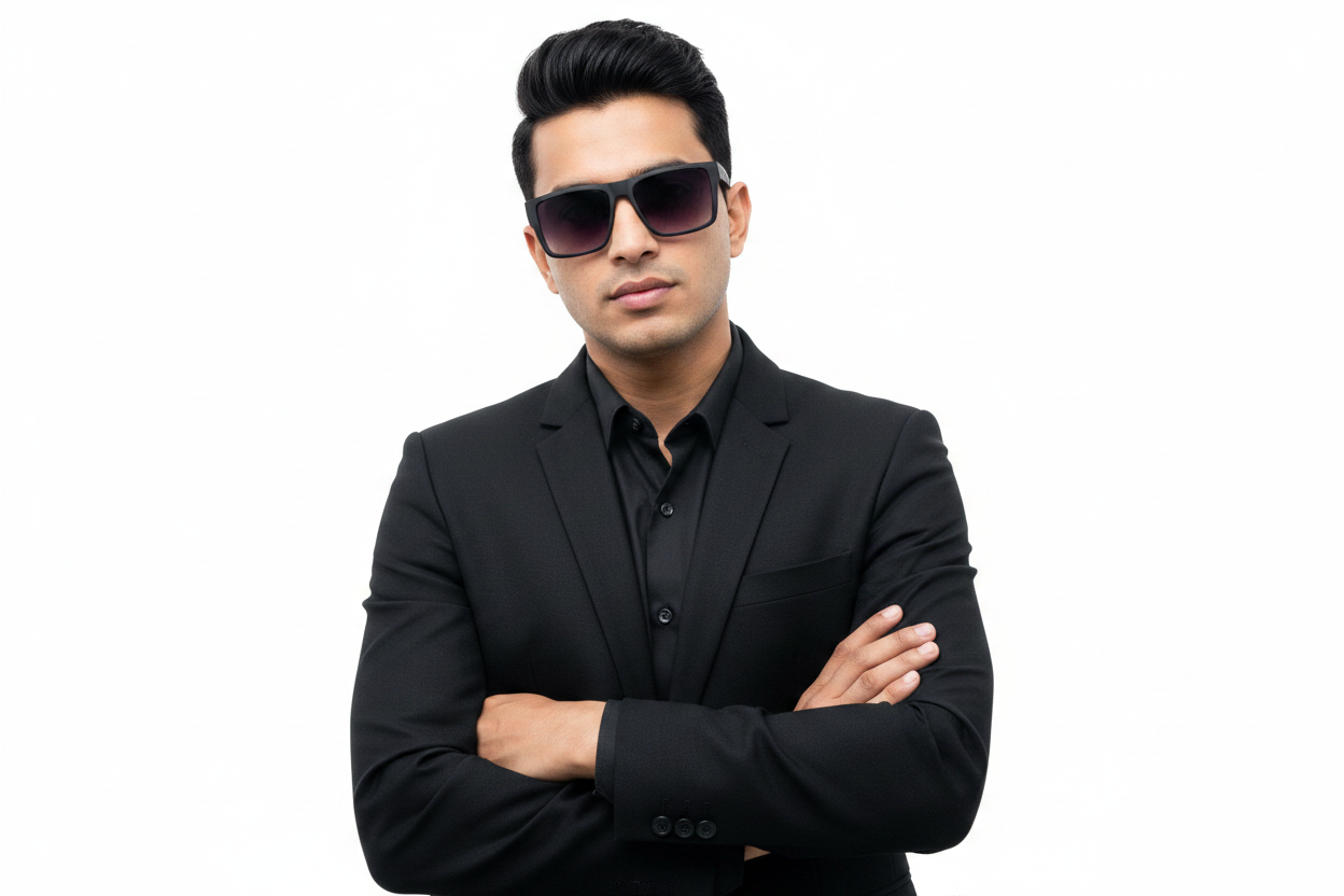 K166a. Men’s Celebrity sunglass UV400 Retina protected cooling glass