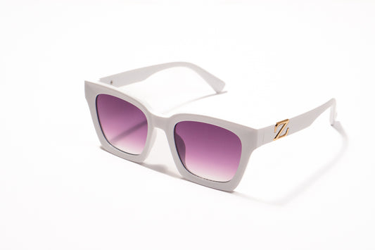 608. Square premium white Celebrity UV400 Retina protected cooling glass