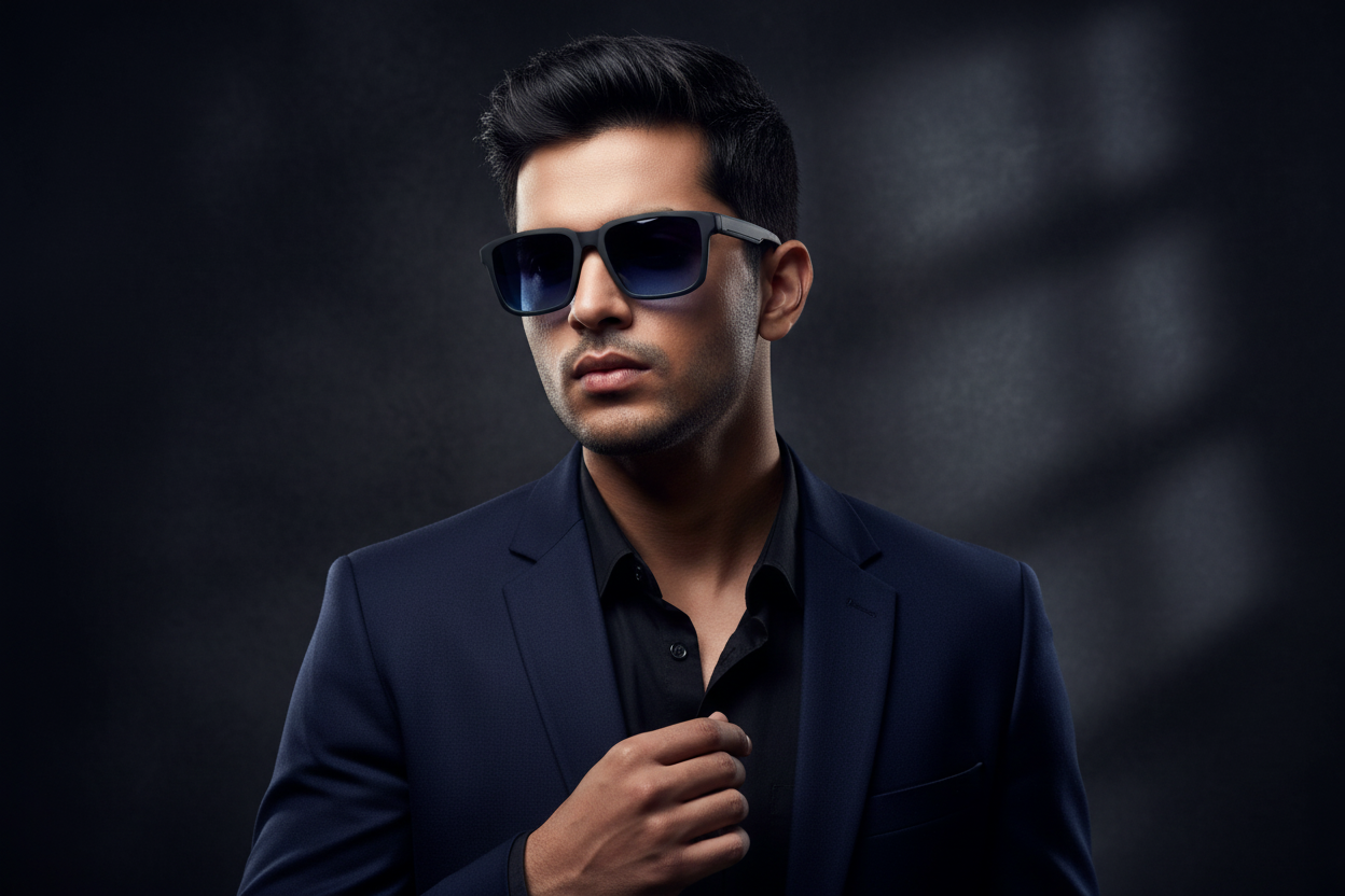 K56f. Men’s Celebrity sunglass UV400 Retina protected cooling glass