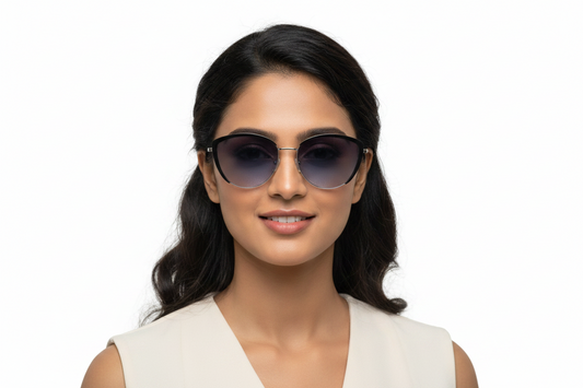 Q239. Exclusive metal sunglass UV400 Retina protected cooling glass