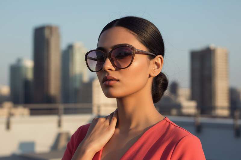 215. Celebrity stylish sunglasses UV400 Retina protected cooling glass