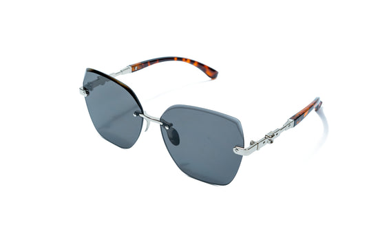 317. Celebrity Rimless diamond cut UV400 Retina protected cooling glass