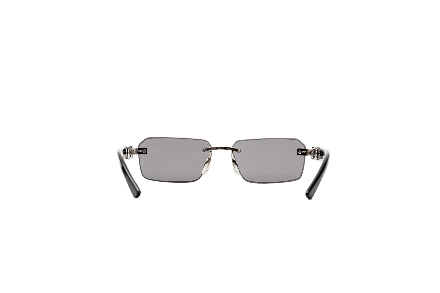982b. Unisex Rimless sunglass UV400 Retina protected cooling glass