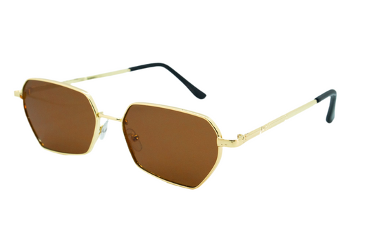 227. Trendy Metal Sunglasses with UV400 Retina Protection & Cooling Shield