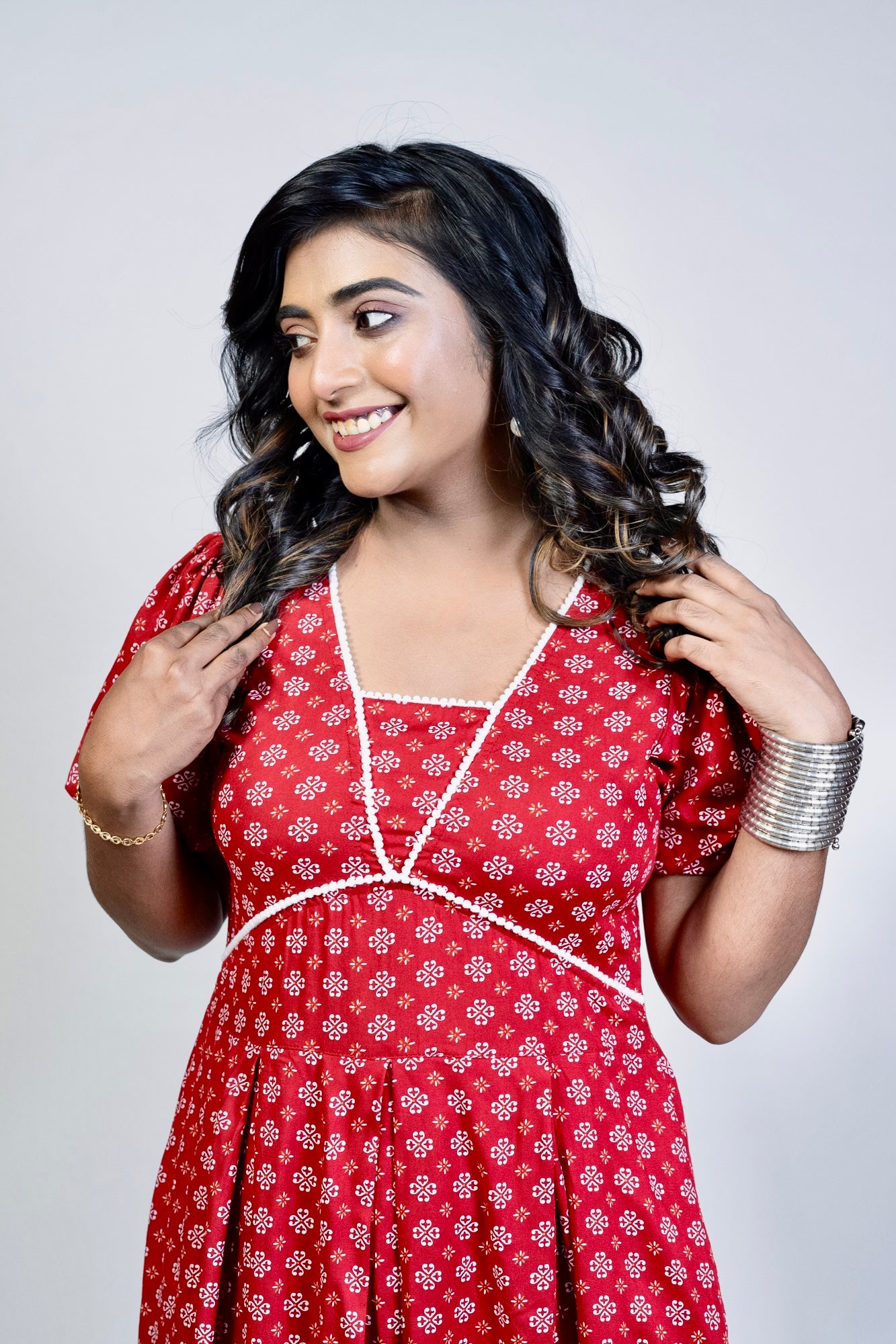 Hyrr Cutiepie Gown Red