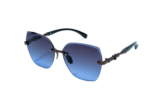 320. Celebrity Rimless diamond cut UV400 Retina protected cooling glass