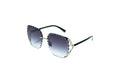 Q257. Premium rimless sunglass UV400 Retina protected cooling glass
