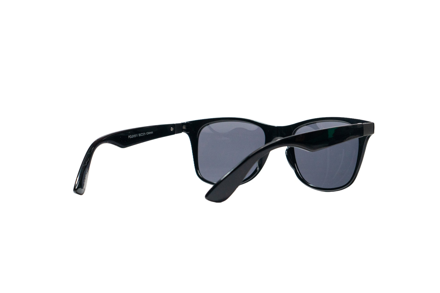 Q69. Men’s glossy black Polarised Sunglasses, UV400 Retina Protection,Cooling Shield