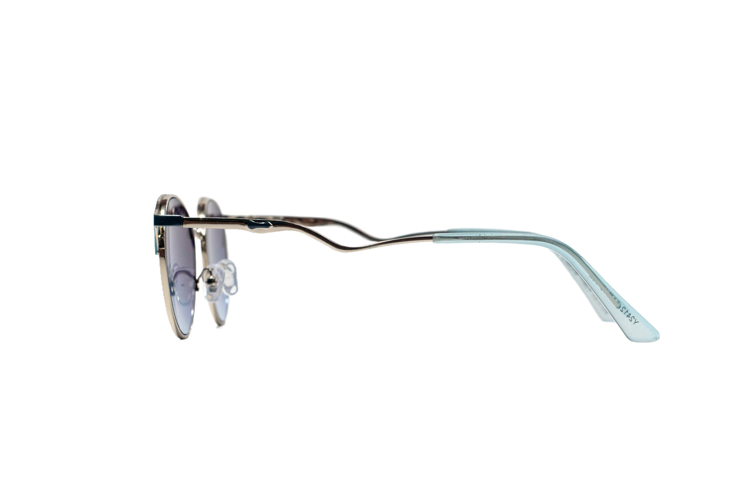 835. Premium lightweight round metal sunglass UV400 Retina protected cooling glass