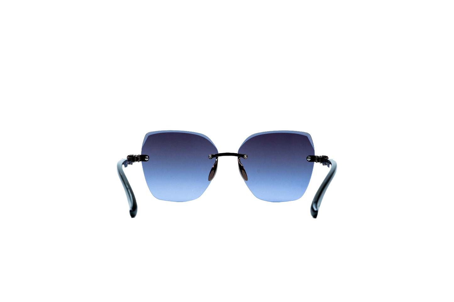 319. Celebrity Rimless diamond cut UV400 Retina protected cooling glass