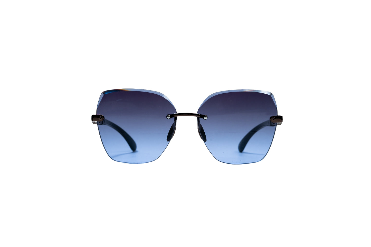 319. Celebrity Rimless diamond cut UV400 Retina protected cooling glass
