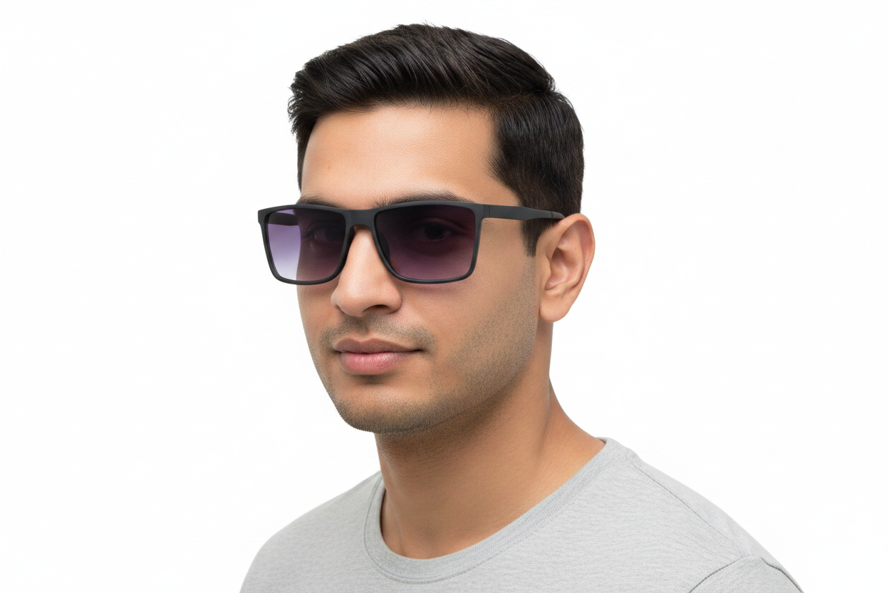 K163d. Men’s Celebrity sunglass UV400 Retina protected cooling glass