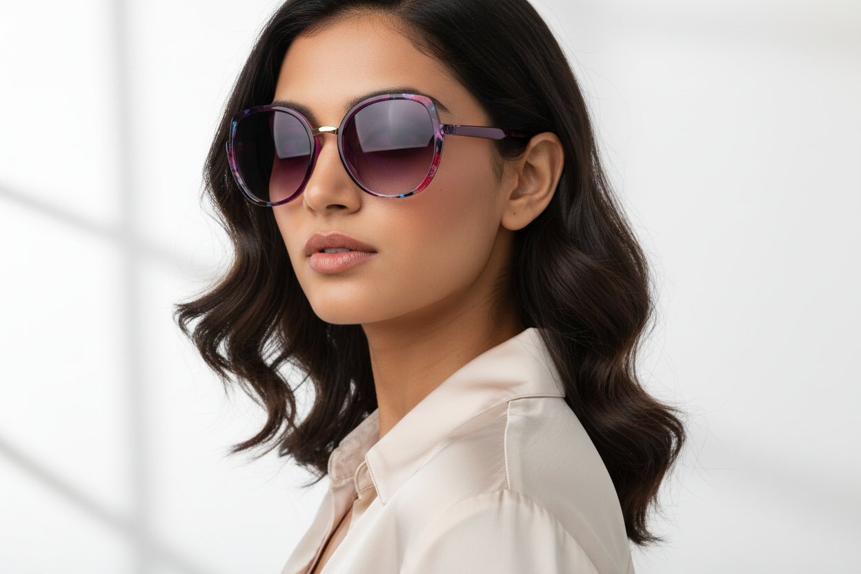 2. Celebrity sunglasses UV400 Retina protected cooling glass