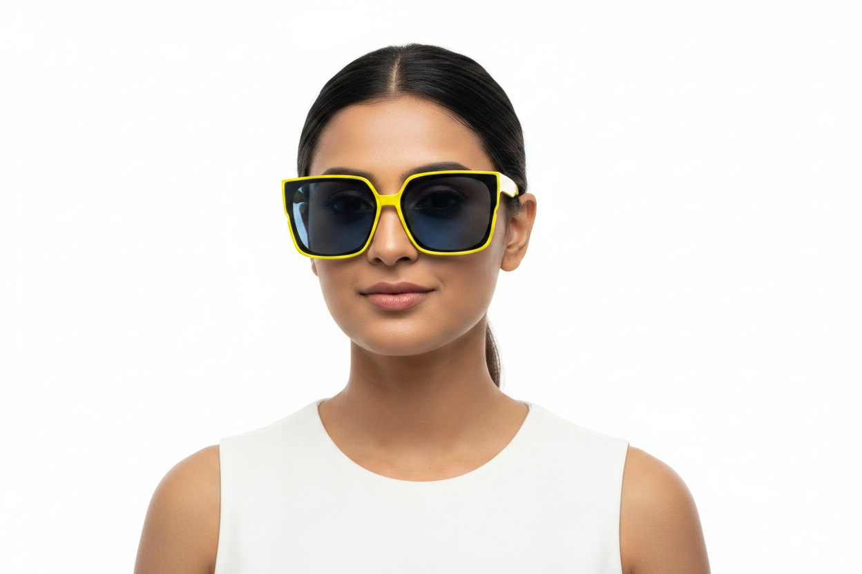 Q345. Celebrity stylish sunglasses UV400 Retina protected cooling glass