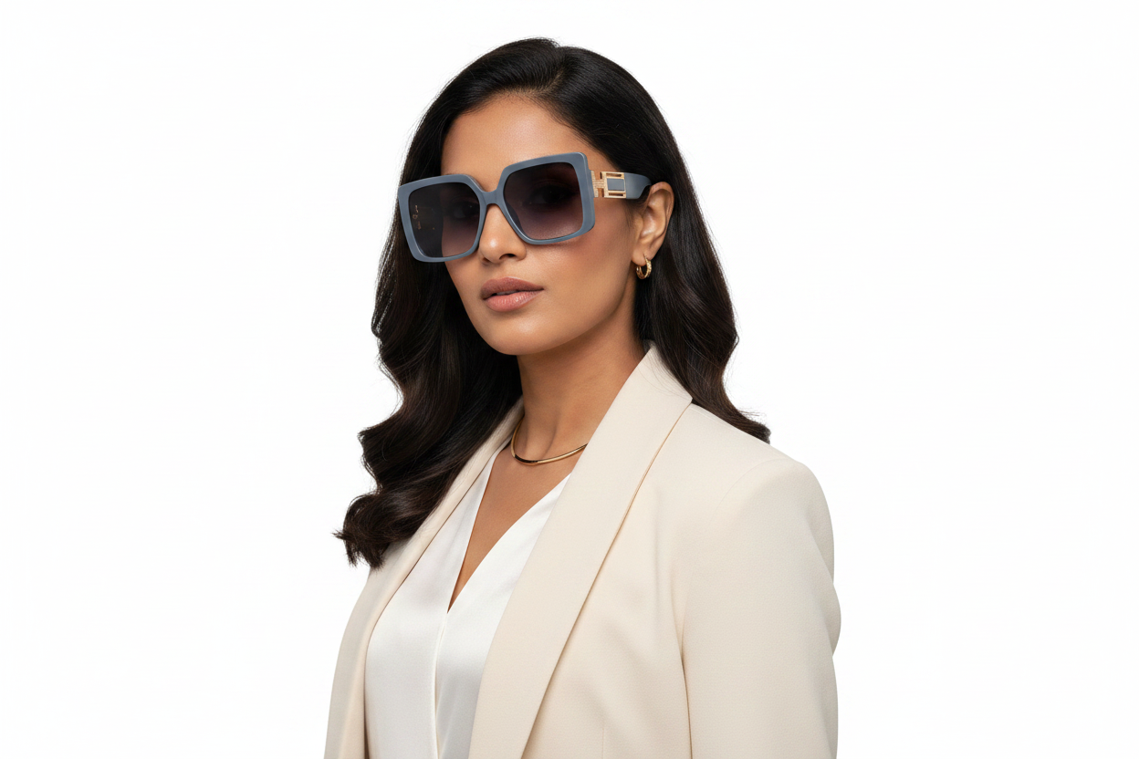 Q128B. Premium sunglass UV400 Retina protected cooling glass