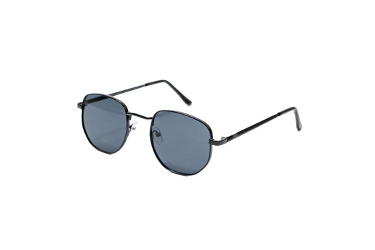 963. Unisex pentagon metal sunglass UV400 Retina protected cooling glass