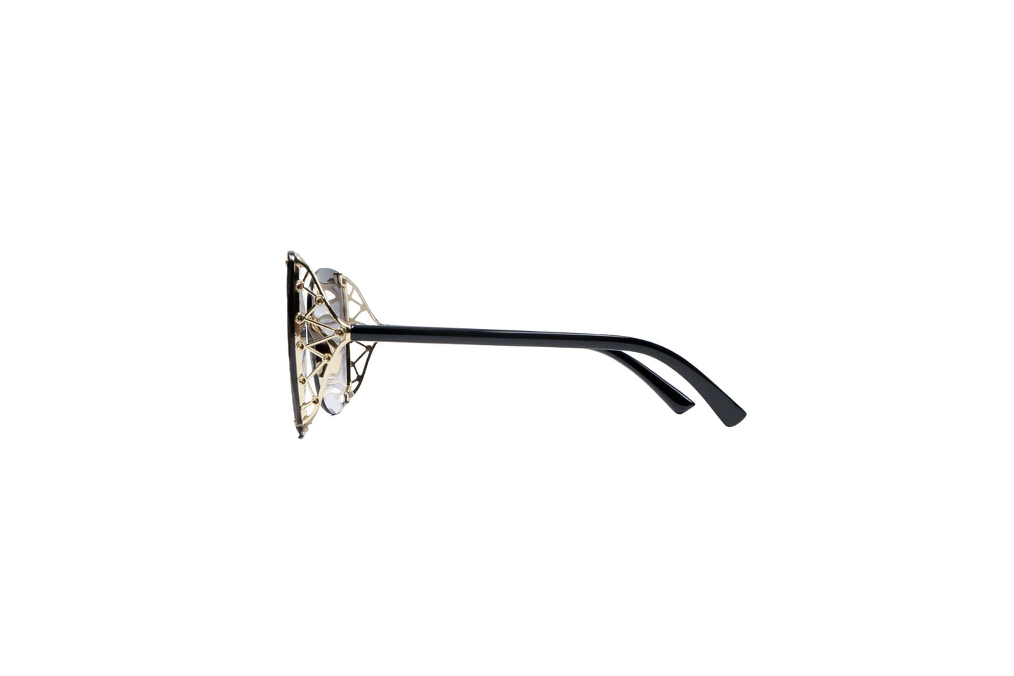 Q284. Premium rimless sunglass UV400 Retina protected cooling glass