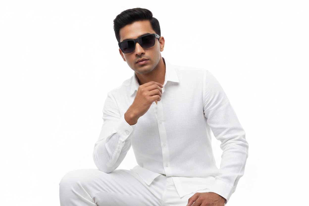 K143e. Men’s Celebrity sunglass UV400 Retina protected cooling glass
