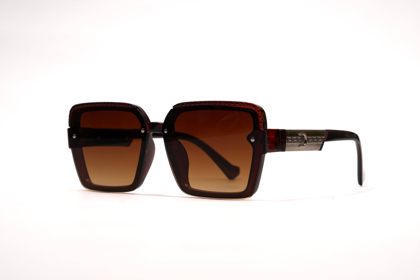 523.Square white Celebrity UV400 Retina protected cooling glass