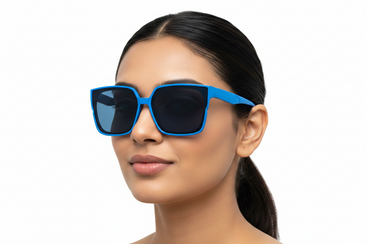 Q347. Celebrity stylish sunglasses UV400 Retina protected cooling glass