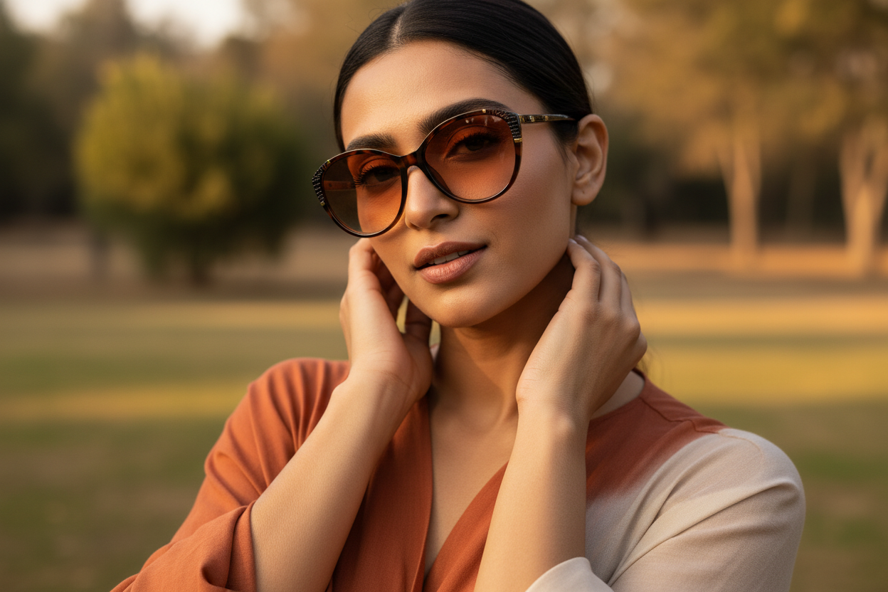 217. Celebrity stylish sunglasses UV400 Retina protected cooling glass