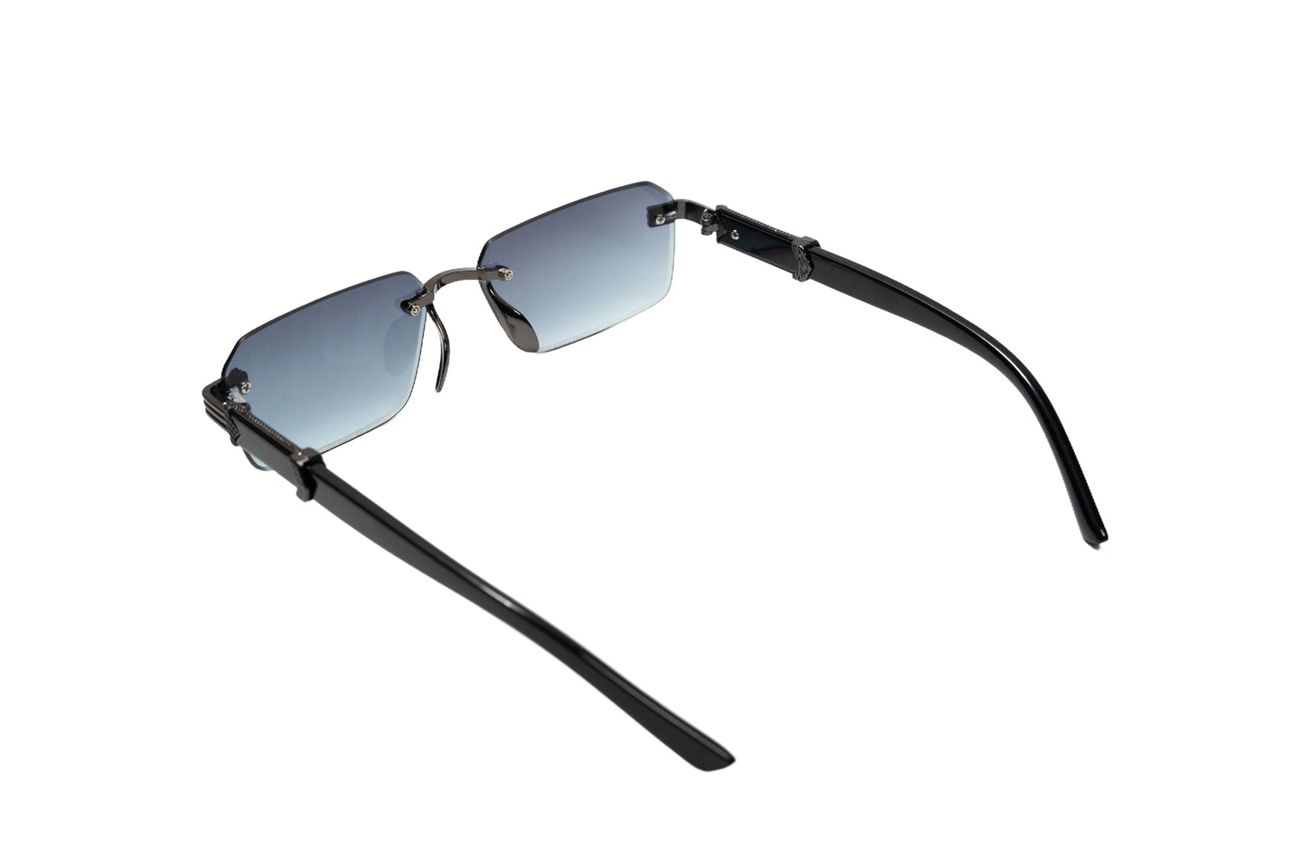 981. Unisex Rimless sunglass UV400 Retina protected cooling glass