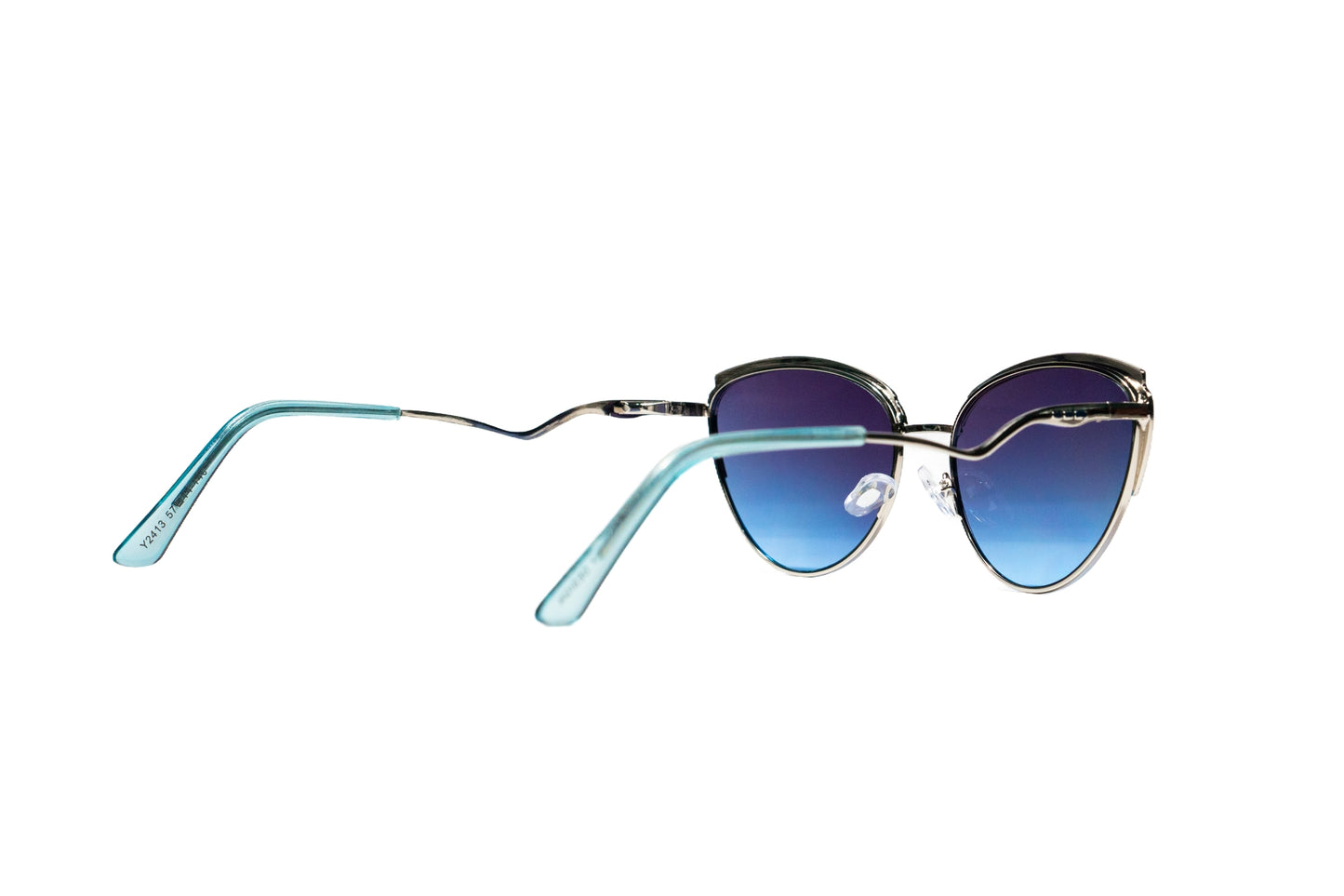 862. Premium lightweight cat eye metal sunglass UV400 Retina protected cooling glass