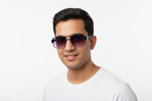K139C. Men’s Exclusive metal Sunglasses UV400,Retina Protection,Cooling Shield