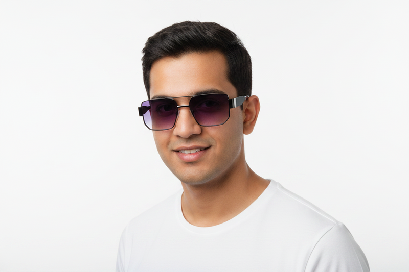 K139C. Men’s Exclusive metal Sunglasses UV400,Retina Protection,Cooling Shield