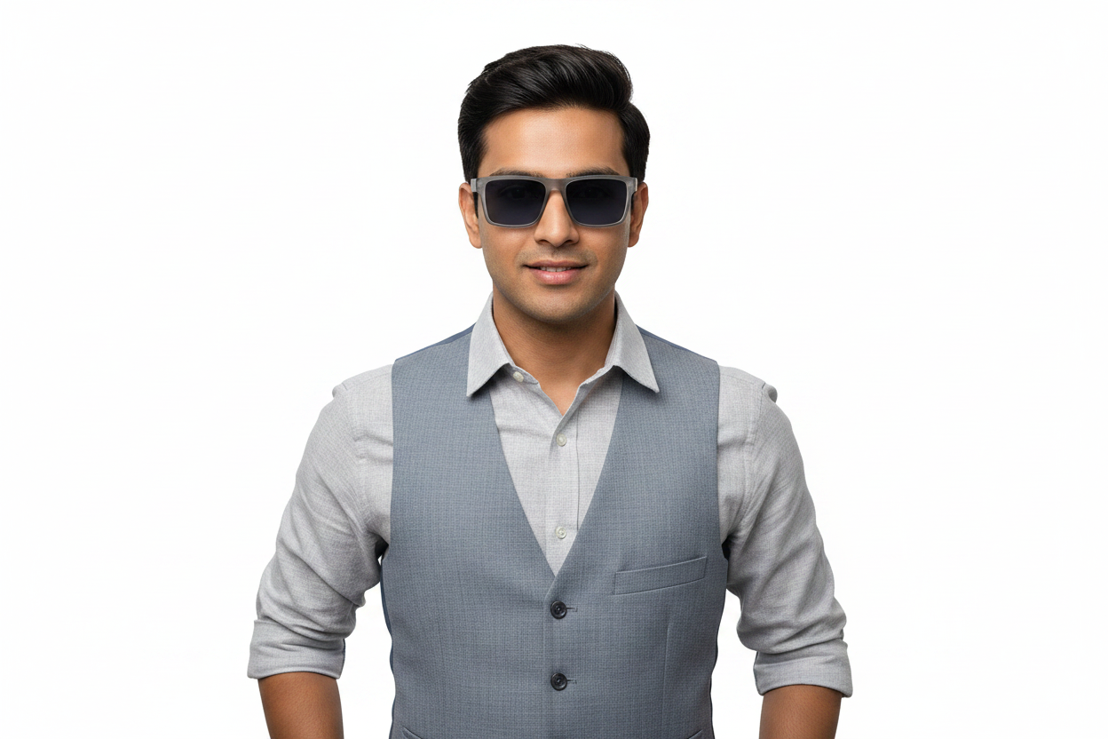 K166d. Men’s Celebrity sunglass UV400 Retina protected cooling glass