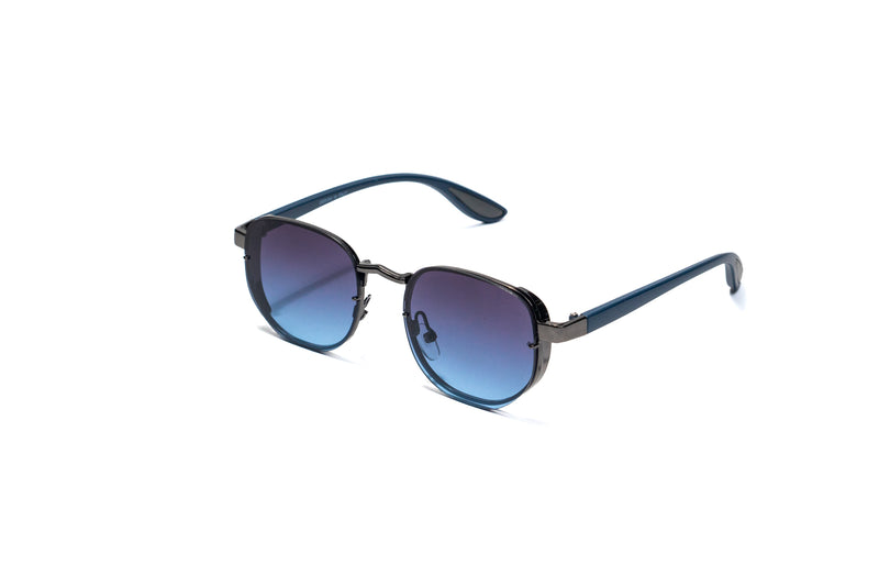 756. Men’s metal rimless Sunglass UV400 Retina protected cooling glass