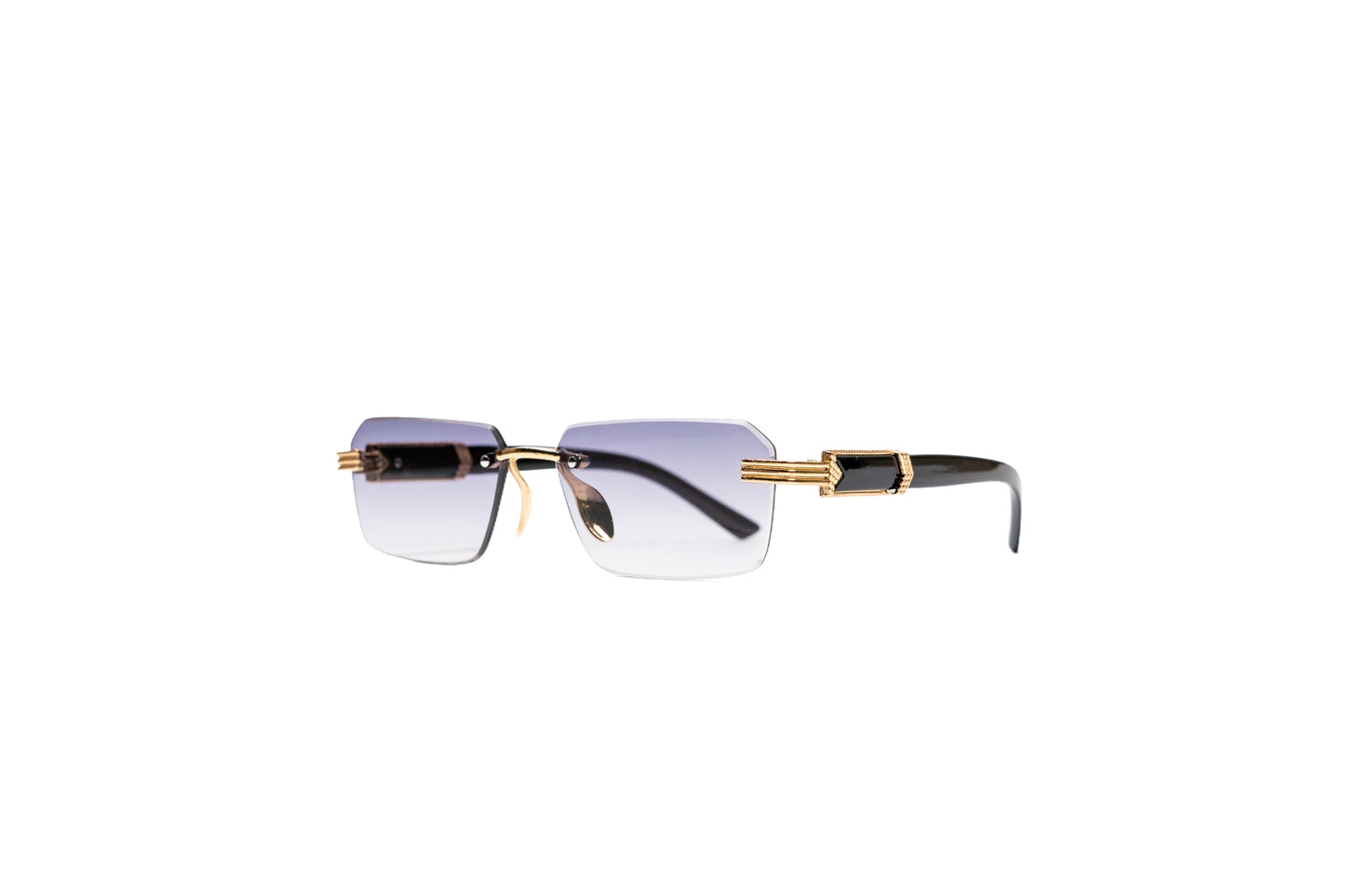 979. Unisex Rimless sunglass UV400 Retina protected cooling glass