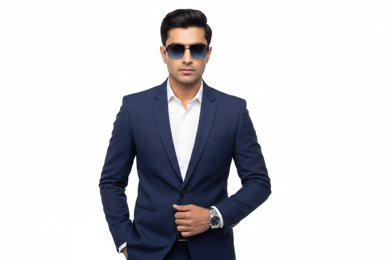 K139A. Men’s Exclusive metal Sunglasses UV400,Retina Protection,Cooling Shield