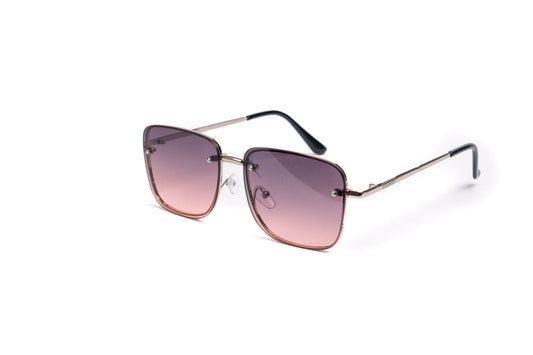 582. Celebrity metal body Rimless UV400 Retina protected cooling glass