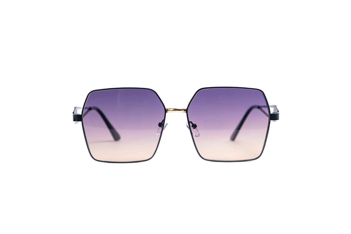 531.Dual Metal Luxury celebrity UV400 Retina protected colling glass