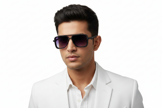 K164a. Men’s Celebrity sunglass UV400 Retina protected cooling glass