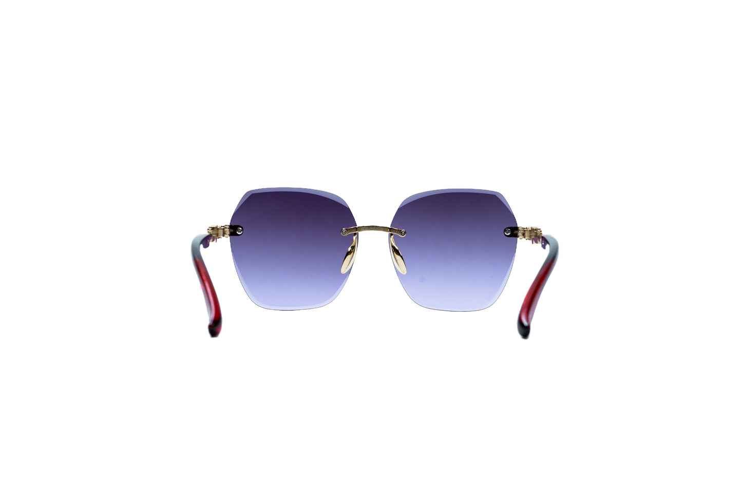 318. Celebrity Rimless diamond cut UV400 Retina protected cooling glass