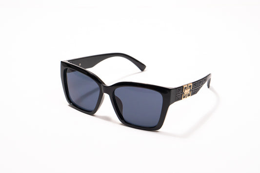 632. Square premium black Celebrity UV400 Retina protected cooling glass