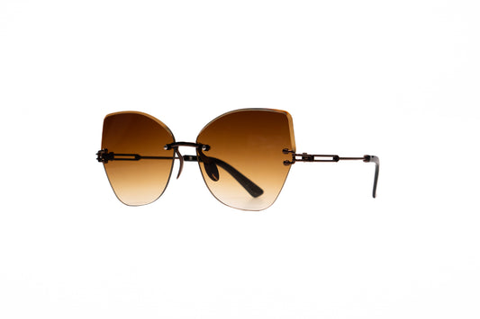 650. Celebrity Rimless diamond cut UV400 Retina protected cooling glass