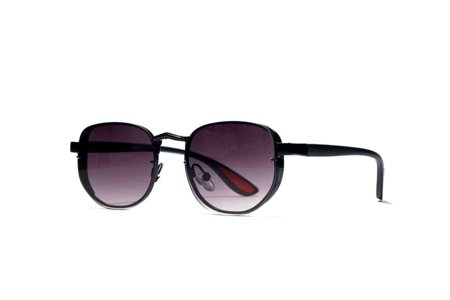 753. Men’s metal rimless Sunglass UV400 Retina protected cooling glass