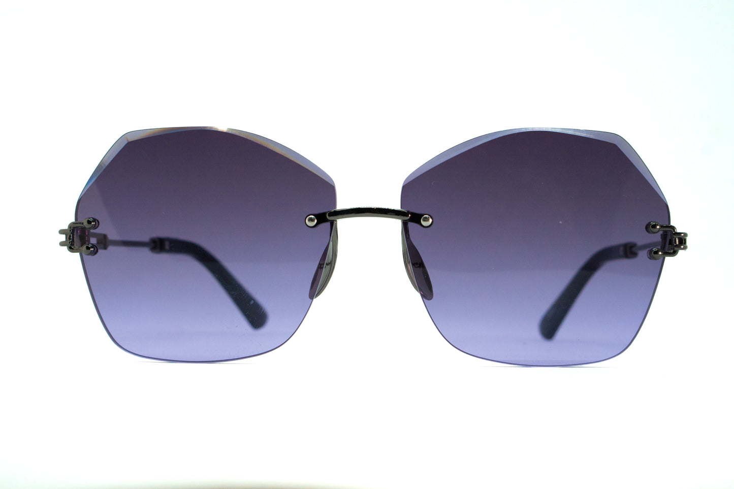 350. Celebrity Rimless diamond cut UV400 Retina protected cooling glass