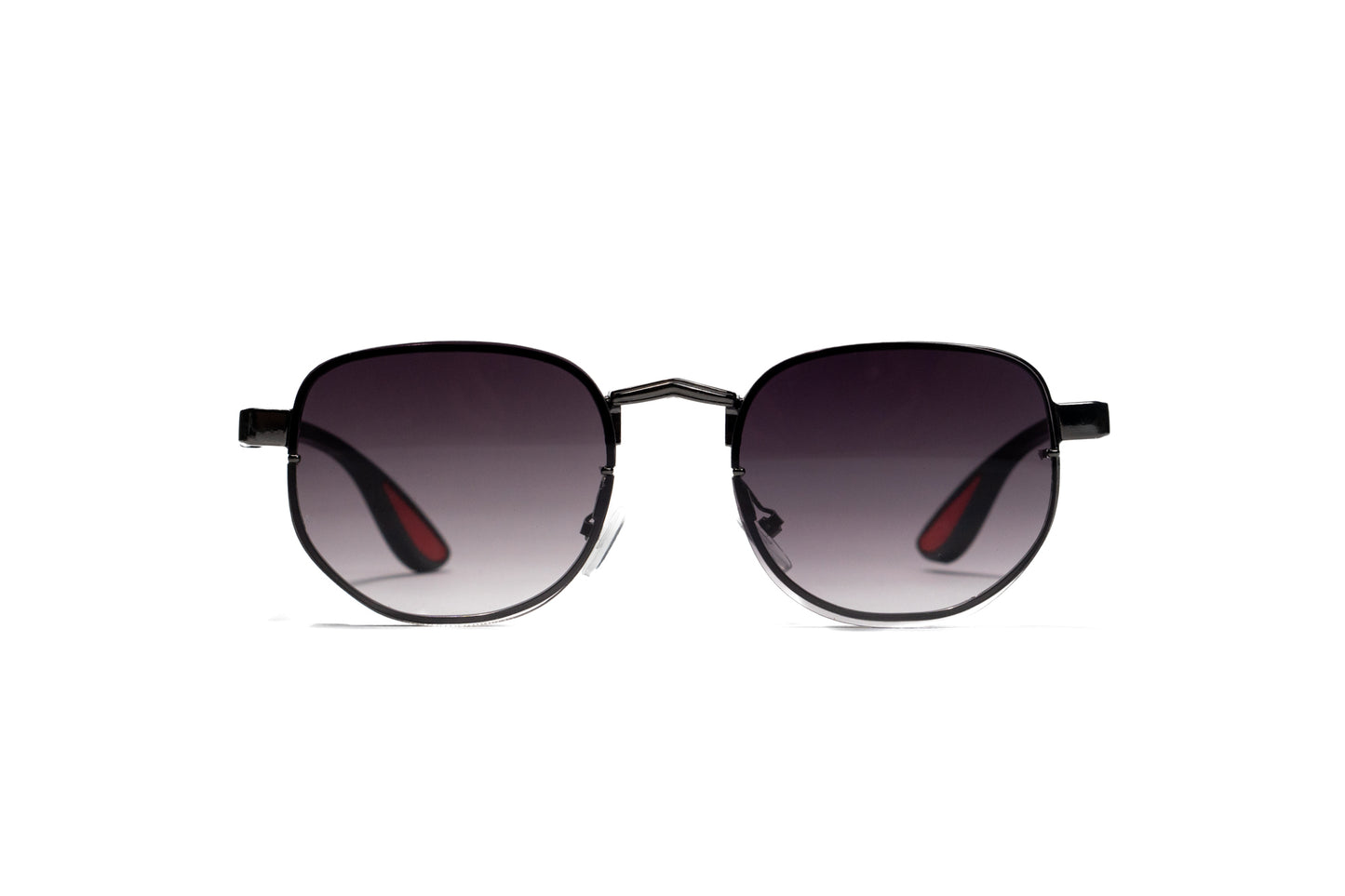 757. Men’s metal rimless Sunglass UV400 Retina protected cooling glass